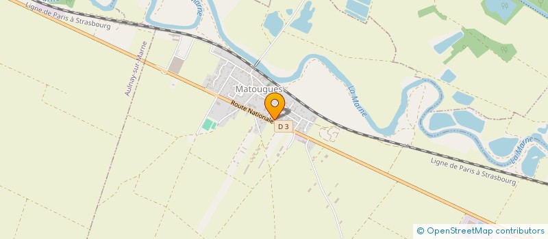 localisation de l'entreprise EARL JACQUINET  MATOUGUES