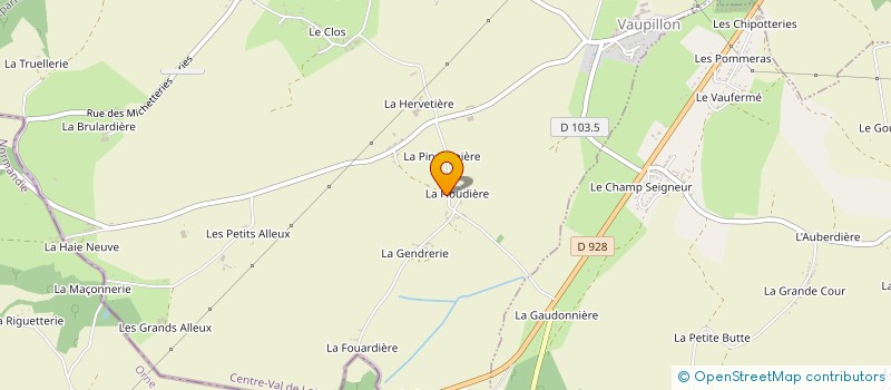 localisation de l'entreprise EARL JARDIN SOLSTICE à VAUPILLON