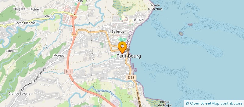 localisation de l'entreprise EARL JARDINS DE CAREM à PETIT-BOURG