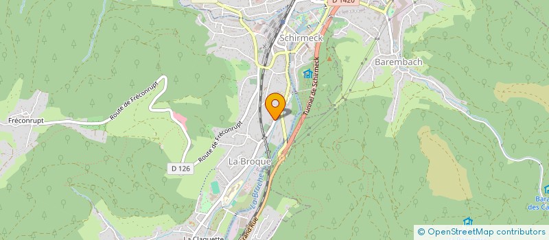 localisation de l'entreprise EARL JARDINS RENOUES  LA BROQUE