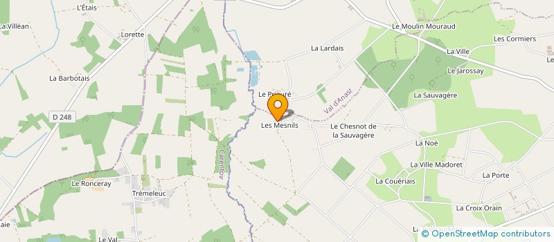 localisation de l'entreprise EARL JARELLE  SAINT-SEGLIN