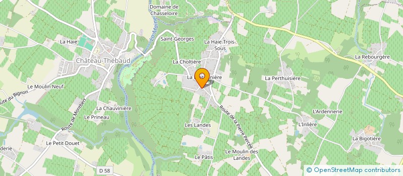 localisation de l'entreprise EARL JAUMOUILLE BERTRAND à MAISDON-SUR-SEVRE