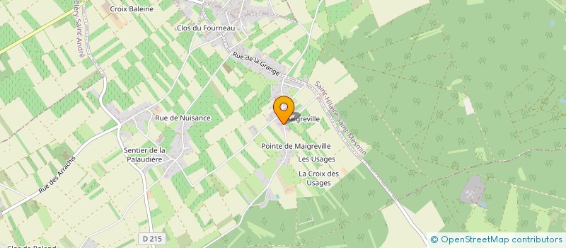 localisation de l'entreprise EARL JAVOY ET FILS  MEZIERES-LEZ-CLERY