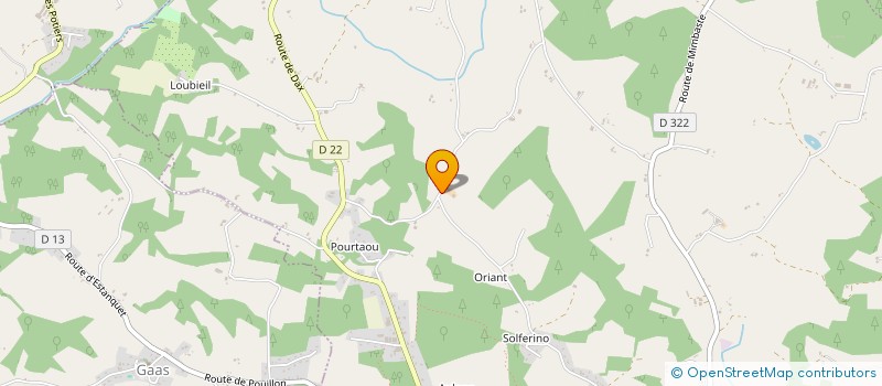 localisation de l'entreprise EARL JC ROMAIN ET FILS  POUILLON