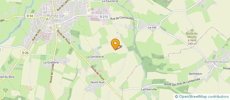 localisation de l'entreprise EARL JEAN-BAPTISTE ALEXANDRE à SOULEUVRE EN BOCAGE