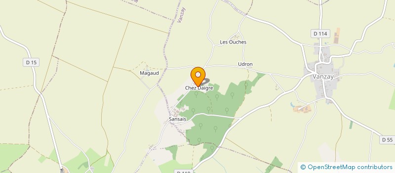 localisation de l'entreprise EARL JEAN-LUC ET NATHALIE BRUNET  VANZAY