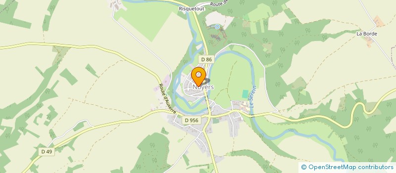 localisation de l'entreprise EARL JEAN MARIE BARDET  CENSY