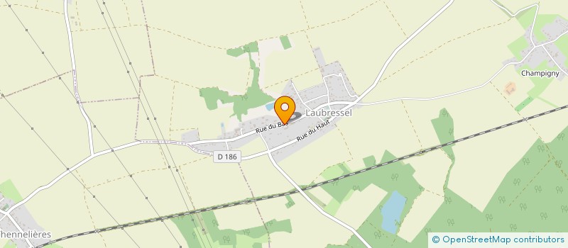 localisation de l'entreprise EARL JEANNE à LAUBRESSEL