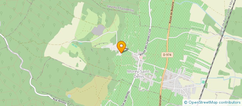 localisation de l'entreprise EARL JEANNIARD MARCEL ET FILS  MOREY-SAINT-DENIS