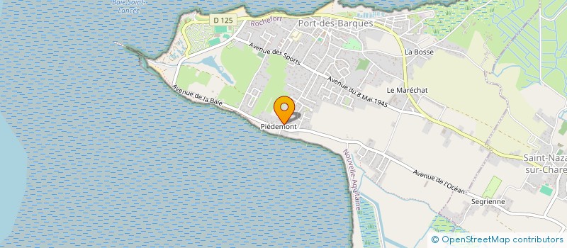 localisation de l'entreprise EARL JEGARD à PORT-DES-BARQUES