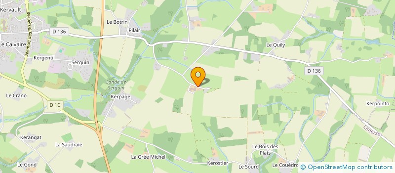 localisation de l'entreprise EARL JEGO à QUESTEMBERT