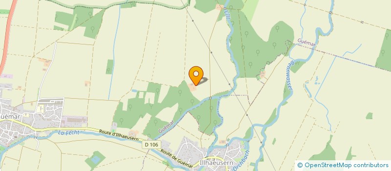 localisation de l'entreprise EARL JEHL PATRICK  GUEMAR