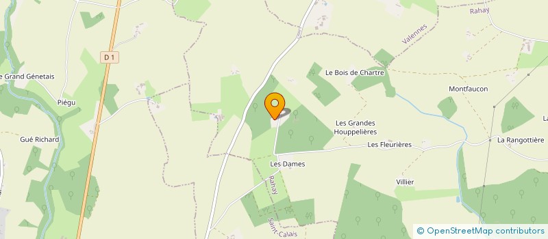 localisation de l'entreprise EARL JERESTELLA à RAHAY