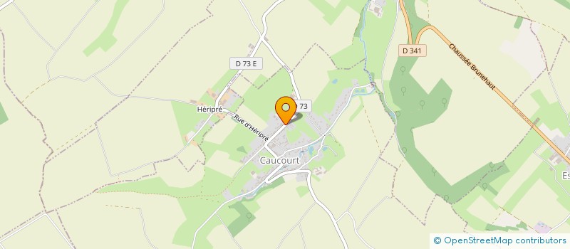 localisation de l'entreprise EARL JEROME BEAUVOIS  CAUCOURT