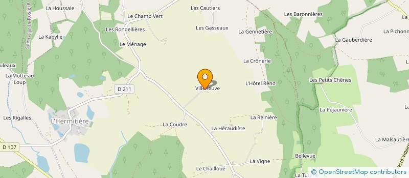 localisation de l'entreprise EARL JH à VAL-AU-PERCHE
