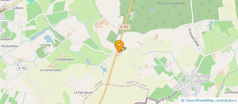localisation de l'entreprise EARL JL MOREAU à OREE-D'ANJOU