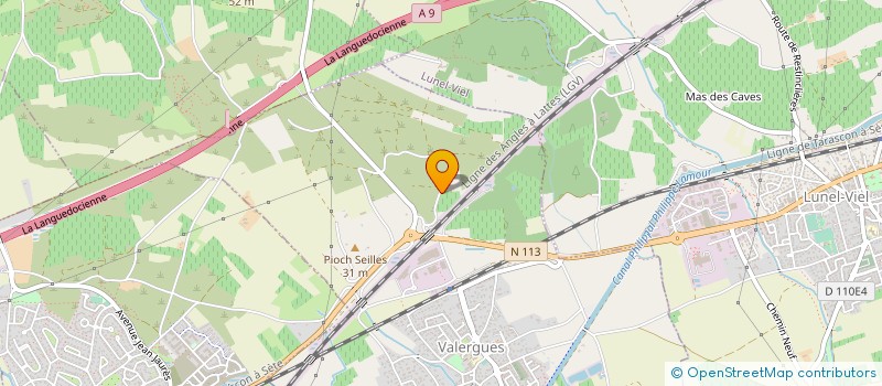 localisation de l'entreprise EARL JLM GILLES  VALERGUES