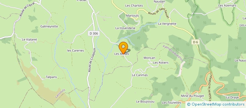 localisation de l'entreprise EARL JM BERNIE  LASSOUTS