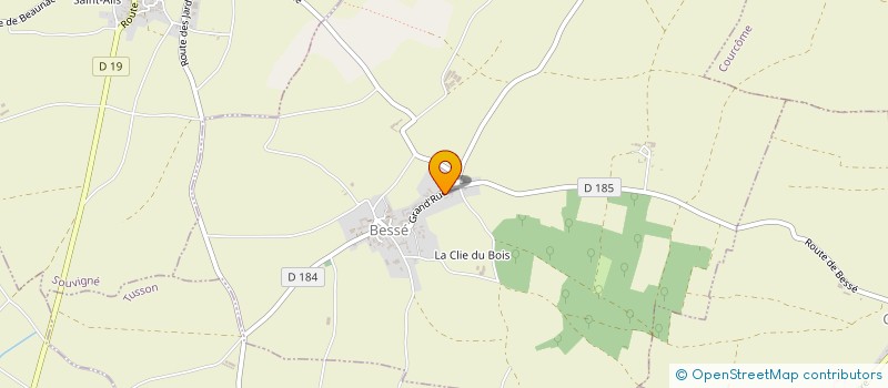 localisation de l'entreprise EARL JM CLEMENT à LA CHAPELLE