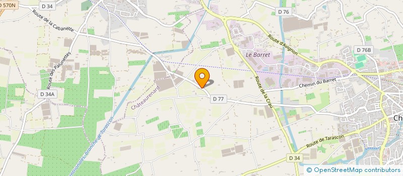 localisation de l'entreprise EARL JMP DES LONNES  CHATEAURENARD