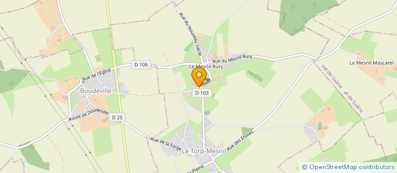 localisation de l'entreprise EARL JOBBIN  LE TORP-MESNIL