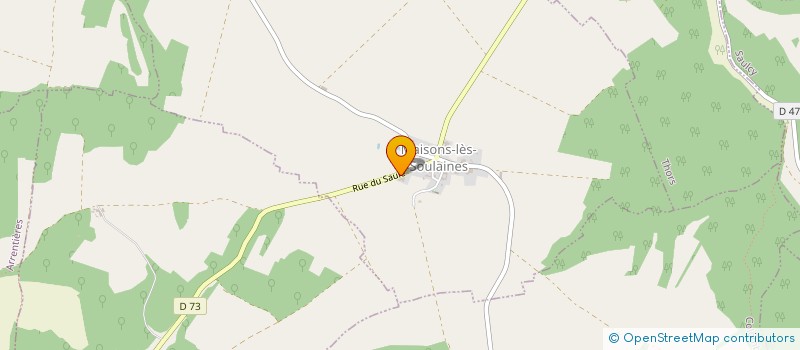 localisation de l'entreprise EARL JOEL MENNETRIER  DOLANCOURT