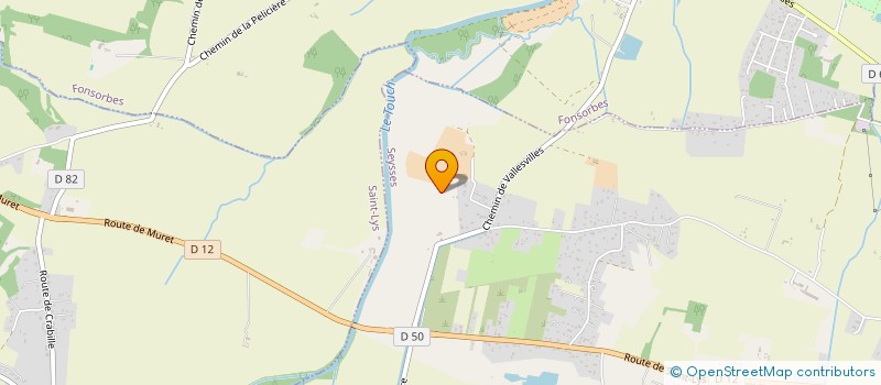 localisation de l'entreprise EARL JOEL NICOLODI  SEYSSES