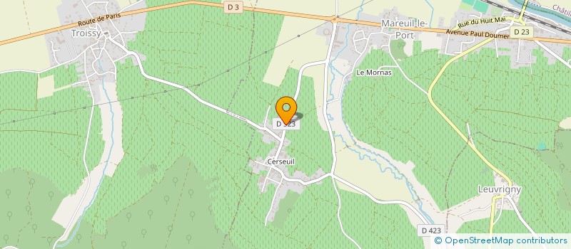 localisation de l'entreprise EARL JOHNNY LEMAIRE  MAREUIL-LE-PORT