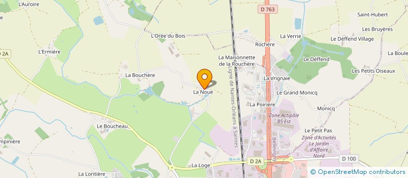 localisation de l'entreprise EARL JOLLY OLIVIER ET SONIA à LE POIRE-SUR-VIE