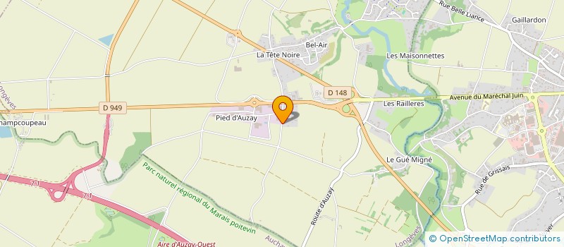 localisation de l'entreprise EARL JOLLY ULYSSE  LONGEVES