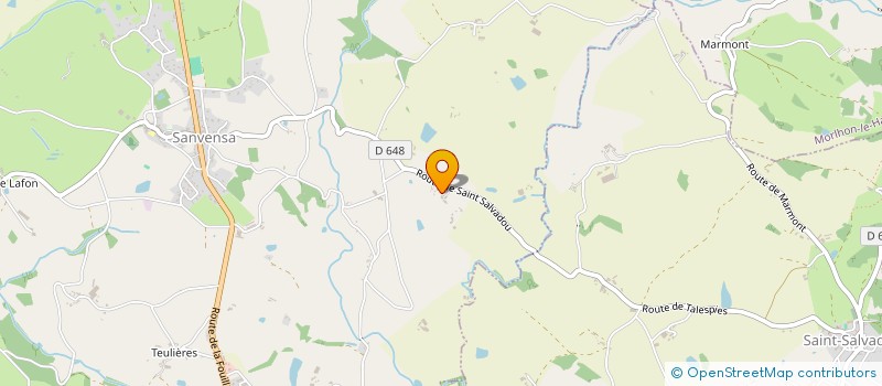 localisation de l'entreprise EARL JONQUIERES BOFFANO  SANVENSA