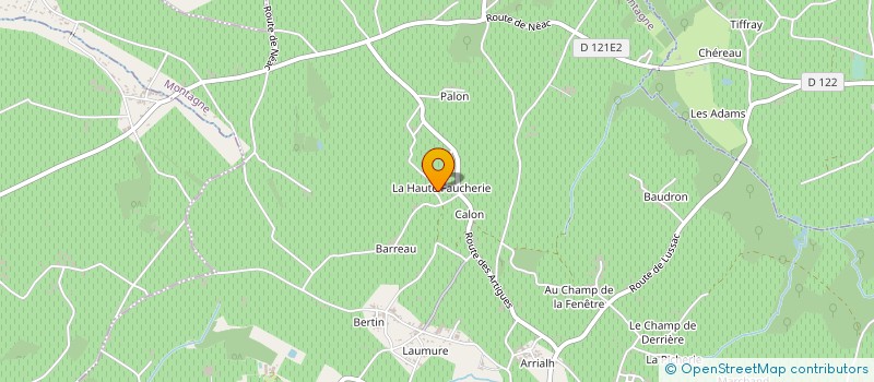 localisation de l'entreprise EARL JORDA à MONTAGNE