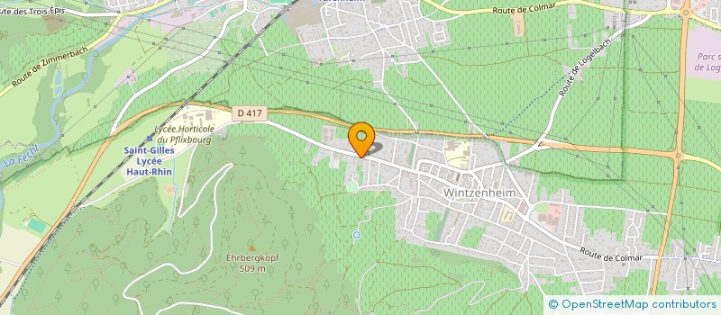 localisation de l'entreprise EARL JOSEPH SCHAFFAR  WINTZENHEIM