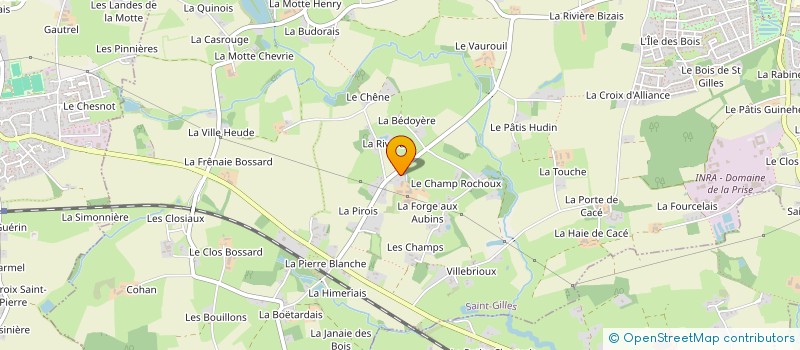 localisation de l'entreprise EARL JOUET à SAINT-GILLES