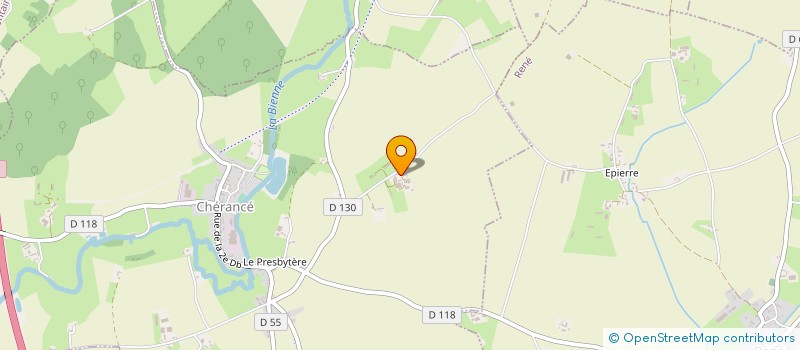 localisation de l'entreprise EARL JOUSSE à CHERANCE