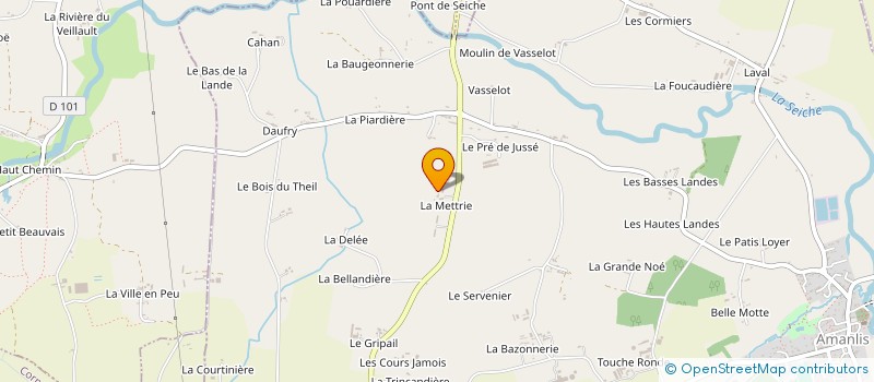 localisation de l'entreprise EARL JP ARONDEL à AMANLIS