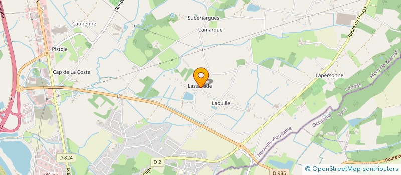 localisation de l'entreprise EARL JULIANNE à AIRE-SUR-L ADOUR