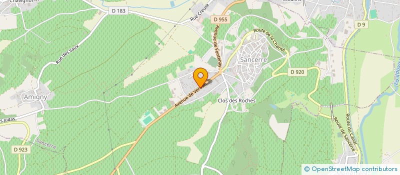 localisation de l'entreprise EARL JULIE ET PATRICK NOEL  SAINT-SATUR