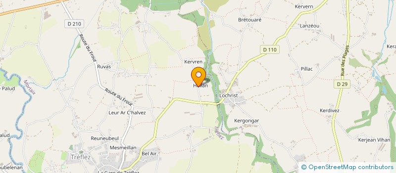 localisation de l'entreprise EARL JULIEN  TREFLEZ