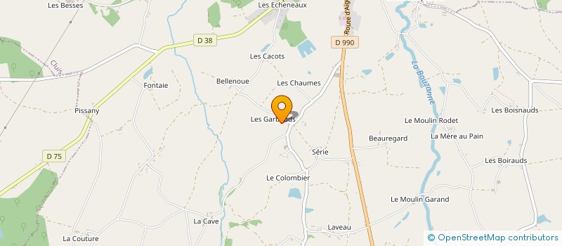 localisation de l'entreprise EARL JULIEN BALLEREAU à CLUIS