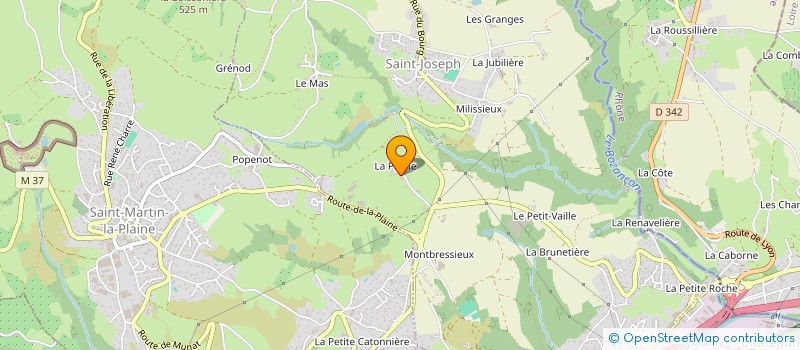 localisation de l'entreprise EARL JULLIEN à SAINT-JOSEPH