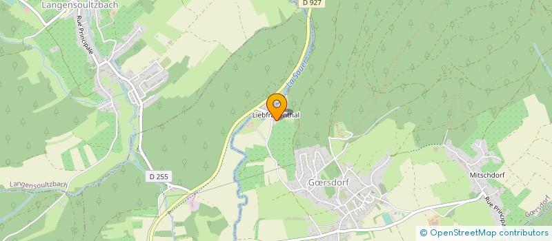 localisation de l'entreprise EARL JUND JOEL  GRSDORF