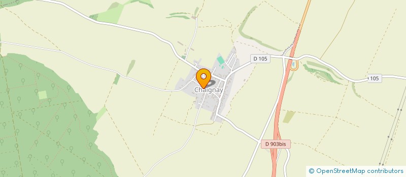 localisation de l'entreprise EARL JURET  CHAIGNAY