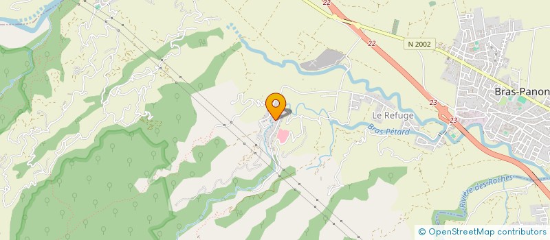 localisation de l'entreprise EARL KANDENN  BRAS-PANON