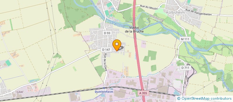 localisation de l'entreprise EARL KASTNER SPEISSER  ERNOLSHEIM-BRUCHE