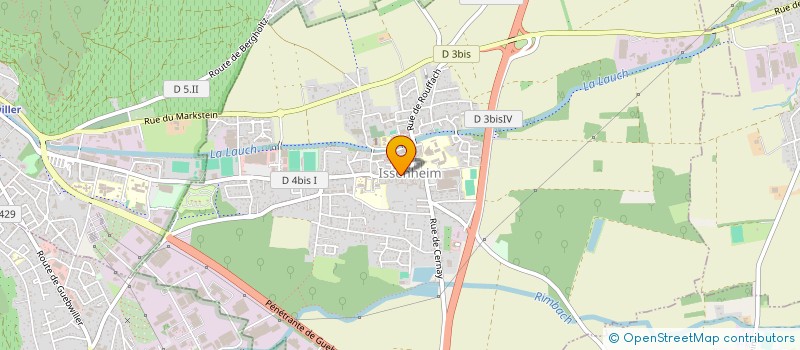 localisation de l'entreprise EARL KAUFFMANN SCHALLER  BERGHOLTZ