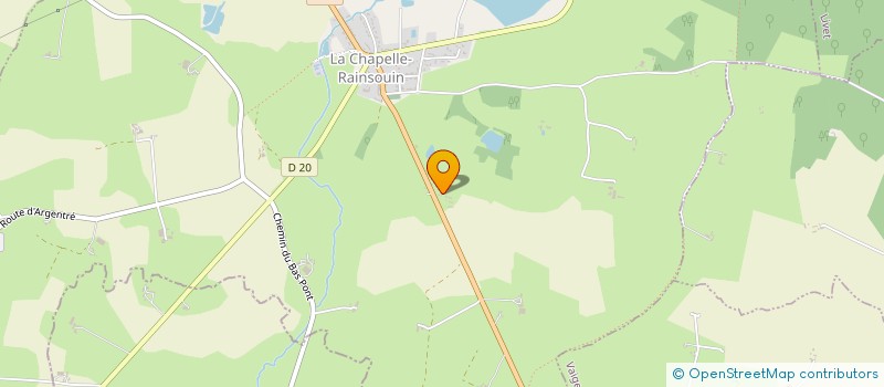 localisation de l'entreprise EARL KEA  LA CHAPELLE-RAINSOUIN