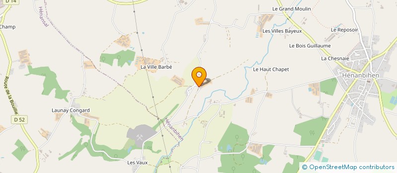 localisation de l'entreprise EARL KERCOU à HENANBIHEN