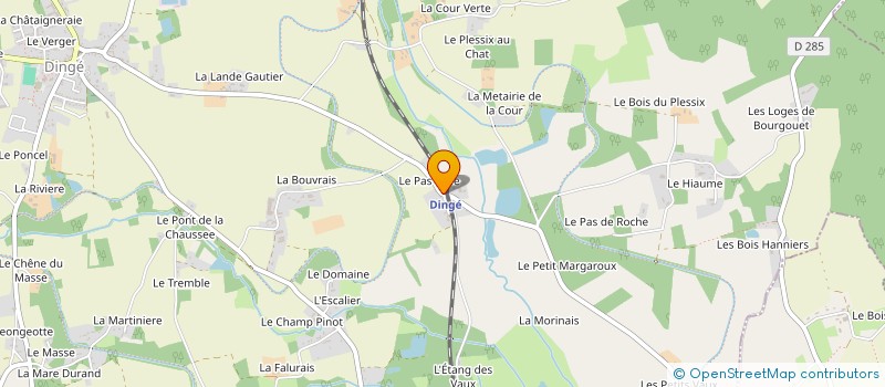 localisation de l'entreprise EARL KERGWEN à GUIPEL