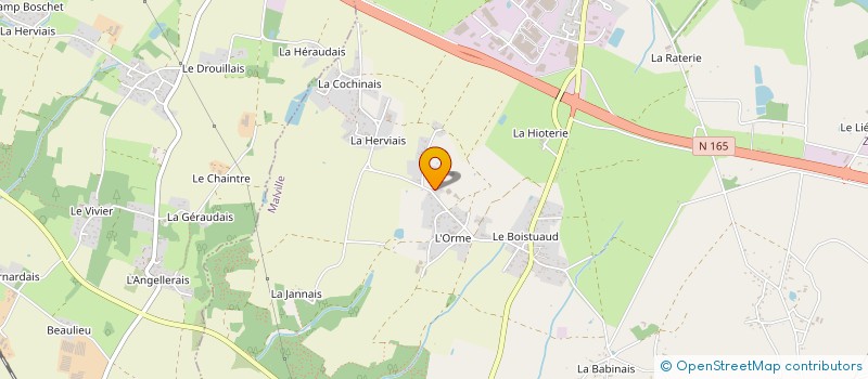 localisation de l'entreprise EARL KERIADENN à MALVILLE